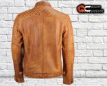 Classic Brown Leather Jacket