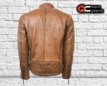 Cowhide Leather Jacket For Men