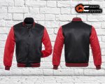 Black And Red Satin Jacket