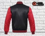 Black And Red Satin Jacket