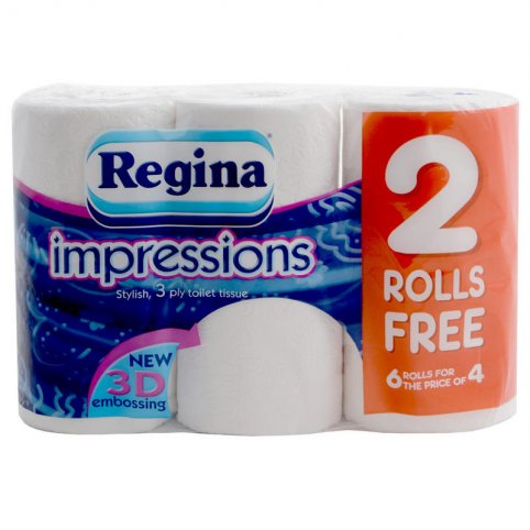 Regina Impressions Toilet Tissues