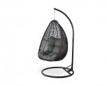 Arvabil Handmade Rattan, Wicker Egg Swing Chair for Indoor, Outdoor