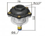 Kisna Pneumatics Mechanical Auto Drain Valve - Float Type