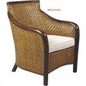 Rattan peel and mango armchair