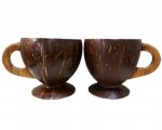 Eco Friendly Coconut Shell Tea Cup