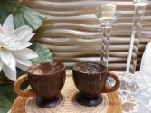 Eco Friendly Coconut Shell Tea Cup