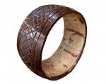 Handcrafted Natural Coconut Shell Bracelet