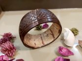 Handcrafted Natural Coconut Shell Bracelet