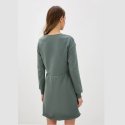 Woman Cotton Spring Long Sleeved Dress