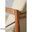 Solid suar wood and metal sofa MCA1360C