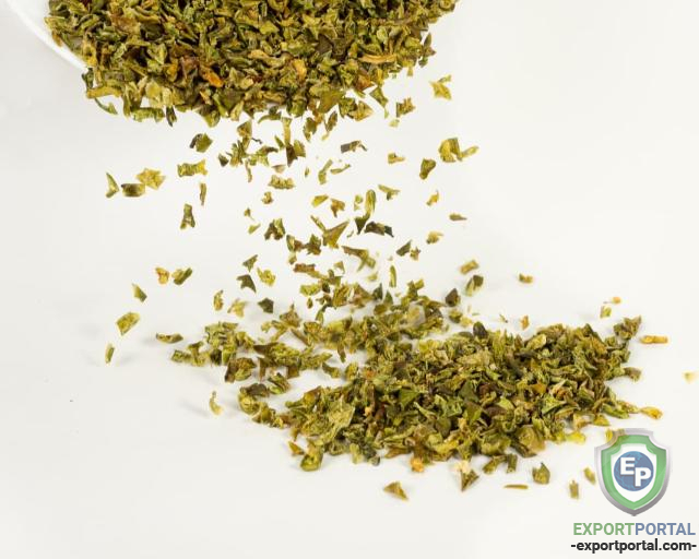 Green bell pepper flakes (paprika)