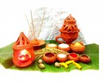 Clayware and Puja utensils