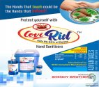 COVIRID WHO RECOMMENDED ALCOHOL BASED HAND SANITIZER GEL 500 ML