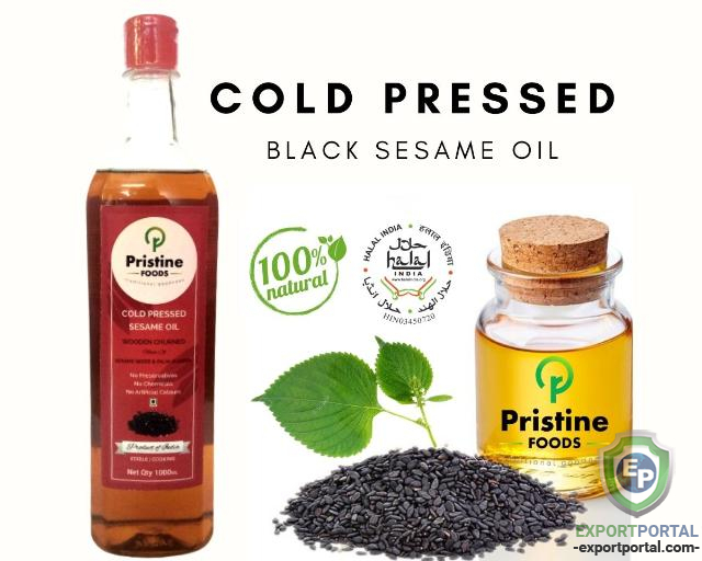Cold Pressed Black Sesame Oil