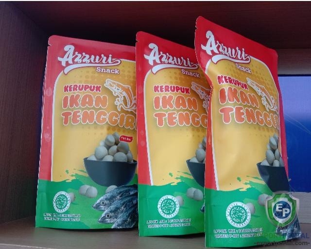 Mackerel fish crackers