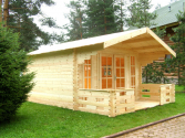DRY TIMBER PREFAB GARDEN CABIN KITS (sets of lumber construction)