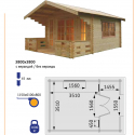 DRY TIMBER PREFAB GARDEN CABIN KITS (sets of lumber construction)