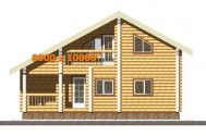 CYLINDER LOG natural moisture PREFAB HOME KITS (sets of lumber construction)