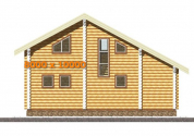 CYLINDER LOG natural moisture PREFAB HOME KITS (sets of lumber construction)