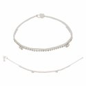 Indian Silver Tone Payal Anklet Pair Jewelry, ANK134