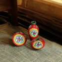 Warli Painted Clay Home Decoration Pots set of 3/ Hand-painted