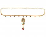 Indian Bollywood Crystal Kundan Belly Chain Kamarband Bridal Jewelry