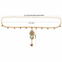 Indian Bollywood Crystal Kundan Belly Chain Kamarband Bridal Jewelry
