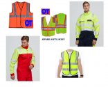 Leather Safety Hi-Vi Reflective and Retardant Security Jackets
