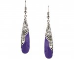 Indian Oxidized Ethnic Gold Tone Boho Dangle Drop Hook Earrings