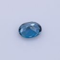 London Blue Topaz oval Faceted Gemstone