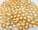 Citrine 10mm Round Briolette C3 Color