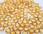 Citrine 12mm Round Briolette C3 Color