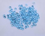 Swiss Blue Topaz 2.75mm Round Faceted