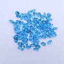 Swiss Blue Topaz 8x6mm Oval Faceted