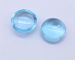 Sky Blue Topaz 16mm Round Cabochon