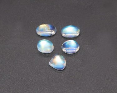 Rainbow Moonstone 1.50 Cts. to 2 Cts. Mix Size Cabochon