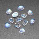 Rainbow Moonstone 2 Cts. to 2.50 Cts. Mix Size Cabochon (Lot 2)