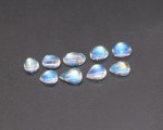 Rainbow Moonstone 0.50 Cts. to 1 Cts. Mix Size Cabochon (Lot 2)