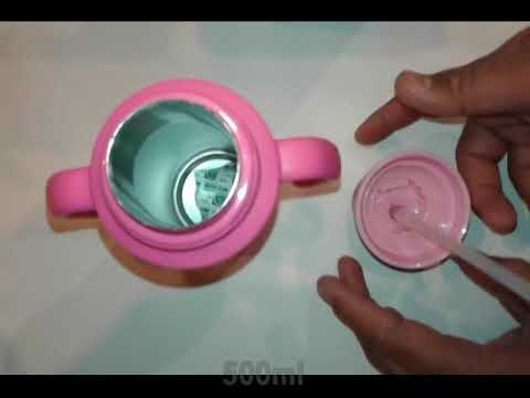 Stainless Steel Double Wall Insulated Kid's Water Bottle - 500ml