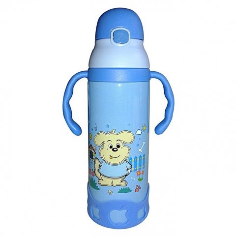 Stainless Steel Double Wall Insulated Kid's Water Bottle - 500ml
