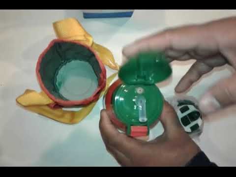 Two Way School / Travel Water Bottle - Red - 520ml