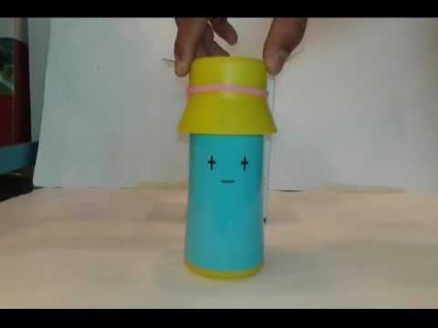 Thermos With A Hat - Double Stainless Steel Water Bottle - 300ml