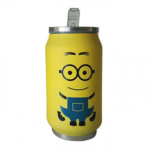 Stainless Steel Vacuum Water Bottle - The Minions - 300ml