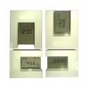 U Shape Clock Date Temperature KADIO - Screen Rotation - White