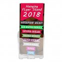 Flyer Holders, Clear Molded Plastic Brochure Racks