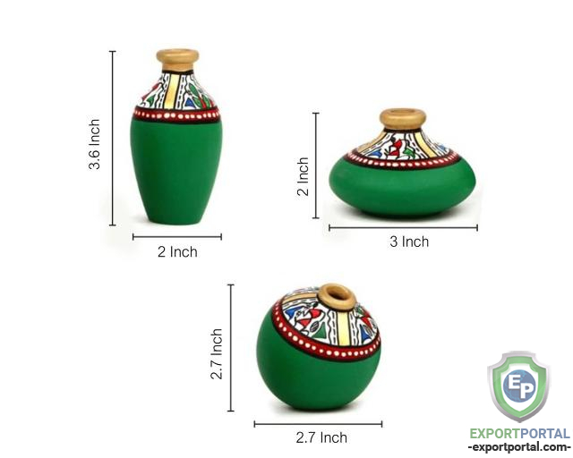 Handpainted Terracotta/Clay Home Decoration Pots for Hotel Decor