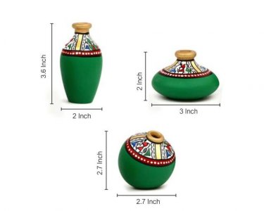 Handpainted Terracotta/Clay Home Decoration Pots for Hotel Decor