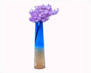 Craftfry muticolour Fenton Flower Vases (17 inch, Multicolor)