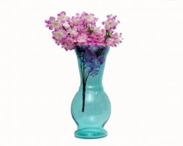 Craftfry Exclusive Fenton Flower Vases (11 inch, Black)