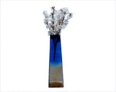 Craftfry Trending Flower Glass Vase (20.86 inch, Multicolor)